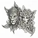 deep matching tattoos for couples tattoo tattoo design idea