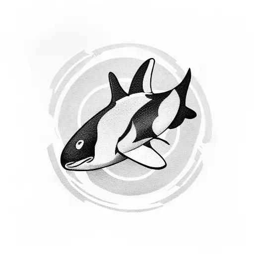 orca tattoo design idea