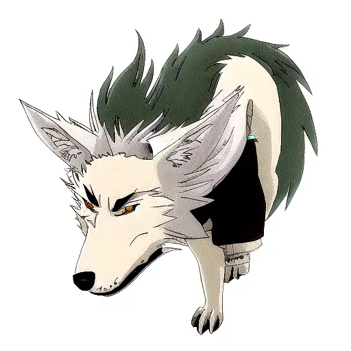 animes demons dragon wolf