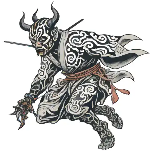Darth maul Hondo Ohnaka tattoo design idea