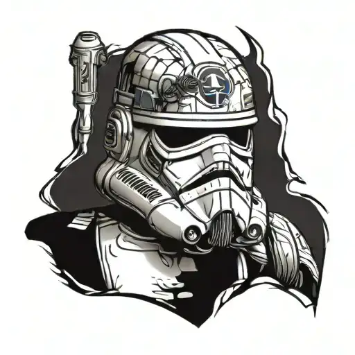 Star wars 501st Legion themes and the colors tattoo design idea