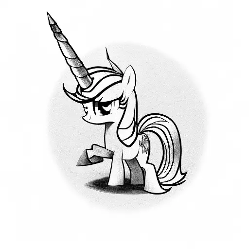 my little pony Harry potter tattoo design idea