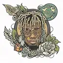 999 juice wrld tattoo design idea