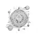 BARCELONA tattoo design idea