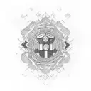 BARCELONA tattoo design idea