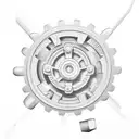 A powerful tattoo showcasing a problem-solving mindset with gears and puzzle pieces tattoo design idea