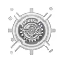 A powerful tattoo showcasing a problem-solving mindset with gears and puzzle pieces tattoo design idea