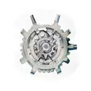 A powerful tattoo showcasing a problem-solving mindset with gears and puzzle pieces tattoo design idea