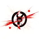 mangekyu sharingan itachi tattoo design idea