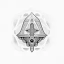 Hamsa Symbol tattoo design idea