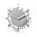 808 in digital clock font tattoo design idea