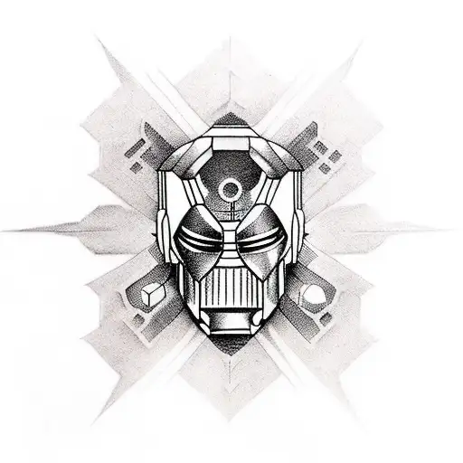 Doctor Doom tattoo design idea