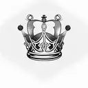 King's Crown tattoo design idea