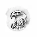 Eagle and Cane tattoo design idea