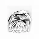 Eagle and Cane tattoo design idea