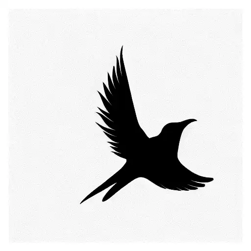 blackbird tattoo design idea