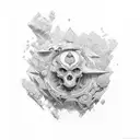 Hermaeus Mora tattoo design idea