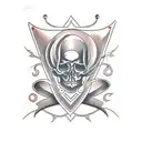 Gothic Cross tattoo design idea