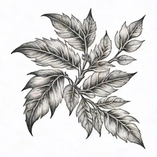 laurel wreath  tattoo design idea
