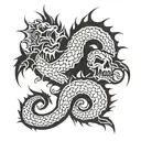 orobors tattoo design idea