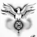 gull tattoo design idea