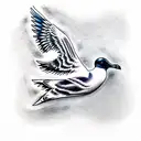 gull tattoo design idea