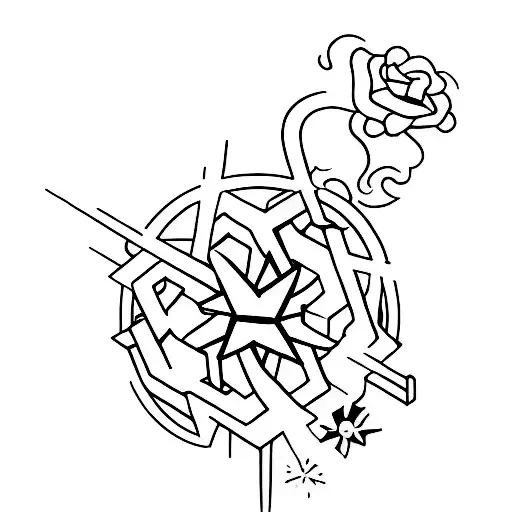 gift service called gds tattoo design idea