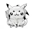 pikachu tattoo design idea