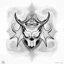 devil tattoo design idea