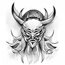 devil tattoo design idea