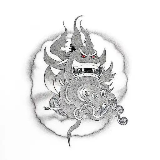 spirited away studio ghibli tattoo design idea