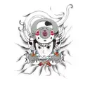 spirited away studio ghibli tattoo design idea