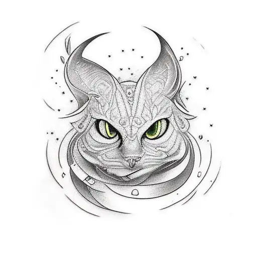 even if your not ready for the day it can not always be night tattoo design idea