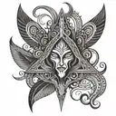 Kali Linux tattoo design idea