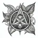 Kali Linux tattoo design idea