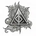 kali linux logo tattoo design idea