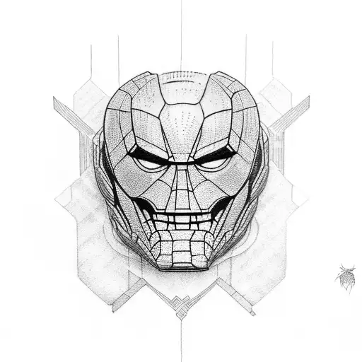 marvel tattoo design idea
