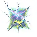 Lightning Bolt tattoo design idea