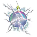 Lightning Bolt tattoo design idea