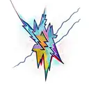 Lightning Bolt tattoo design idea