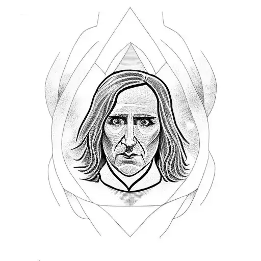 Severus Snape tattoo design idea