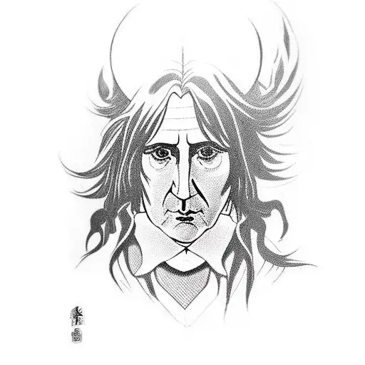 Severus Snape tattoo design idea