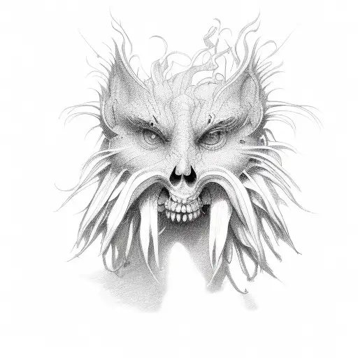 Korn tattoo design idea