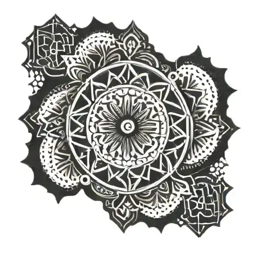 berber tattoo design idea