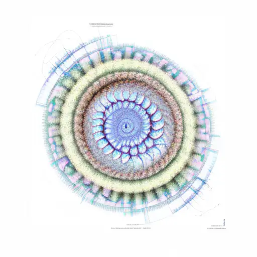 A Fibonacci spiral composed of scientific equations tattoo design idea