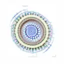 A Fibonacci spiral composed of scientific equations tattoo design idea