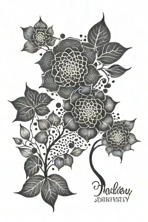 infertility journey tattoo design idea