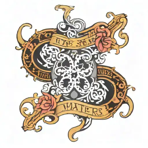 It matters not how strait the gate, How charged with punishments the scroll, I am the master of my fate : I am the capta tattoo design idea