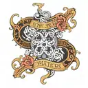 It matters not how strait the gate, How charged with punishments the scroll, I am the master of my fate : I am the capta tattoo design idea