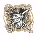 It matters not how strait the gate, How charged with punishments the scroll, I am the master of my fate : I am the capta tattoo design idea